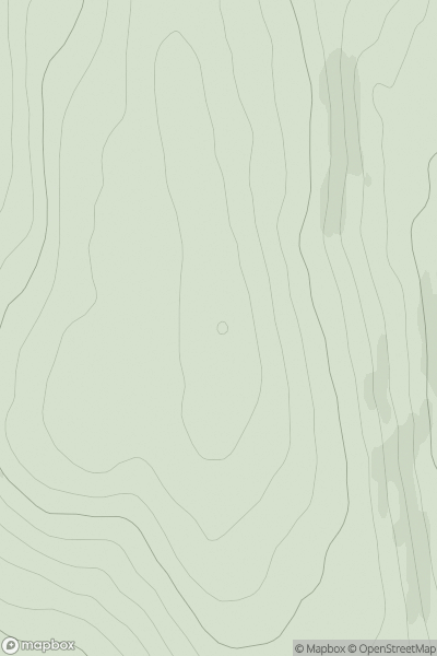Thumbnail image for Ben-a-chielt showing contour plot for surrounding peak
