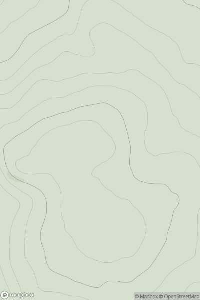 Thumbnail image for Cnocan Conachreag showing contour plot for surrounding peak