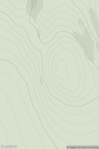 Thumbnail image for Ben Dorrery showing contour plot for surrounding peak