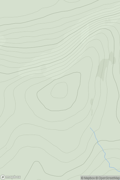 Thumbnail image for Beadaig showing contour plot for surrounding peak