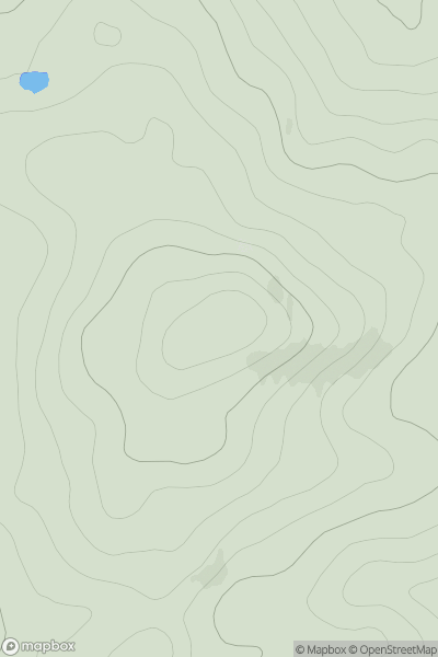Thumbnail image for Beinn Sgreamhaidh (Ben Screavie) showing contour plot for surrounding peak
