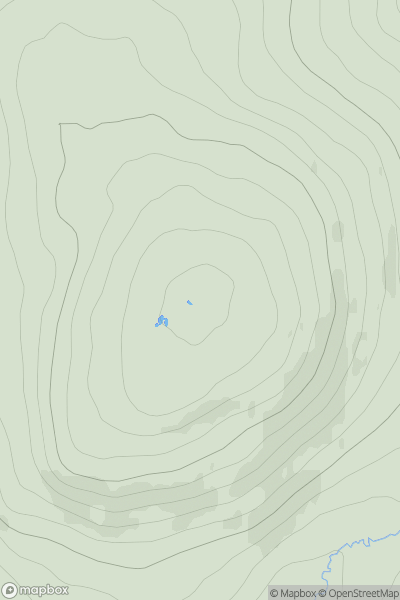 Thumbnail image for Ben Corkeval showing contour plot for surrounding peak