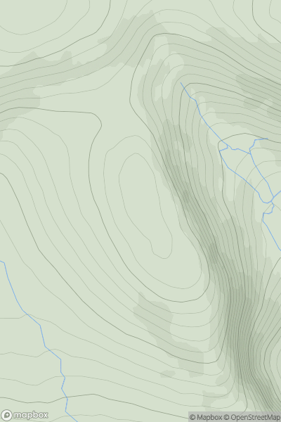 Thumbnail image for Craig of Gowal showing contour plot for surrounding peak