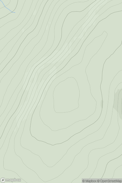 Thumbnail image for Grumack Hill showing contour plot for surrounding peak