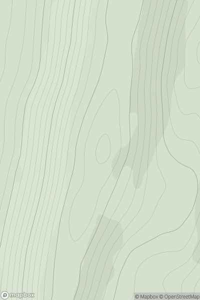 Thumbnail image for Hill of Moustoft showing contour plot for surrounding peak