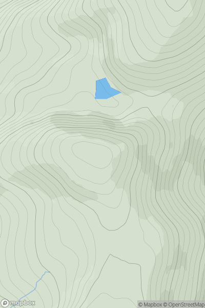 Thumbnail image for Laibheal a Tuath (Laival a' Tuath) showing contour plot for surrounding peak