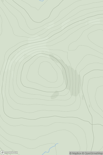 Thumbnail image for Leathabhal (Layaval) showing contour plot for surrounding peak