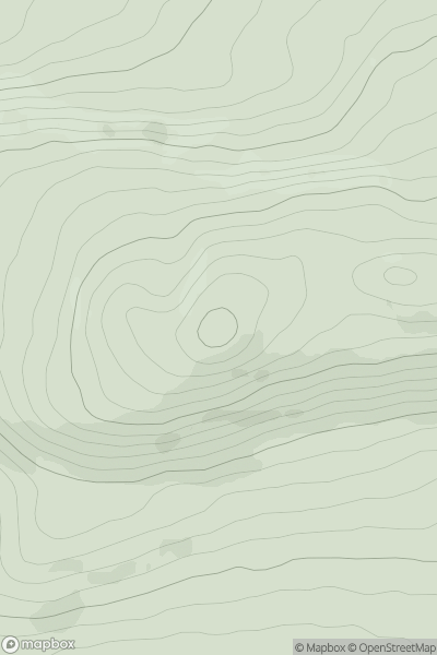 Thumbnail image for Saline Hill showing contour plot for surrounding peak