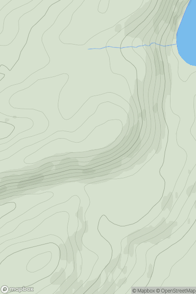 Thumbnail image for Lundie Craigs showing contour plot for surrounding peak