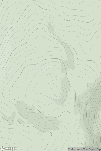 Thumbnail image for The Stob showing contour plot for surrounding peak