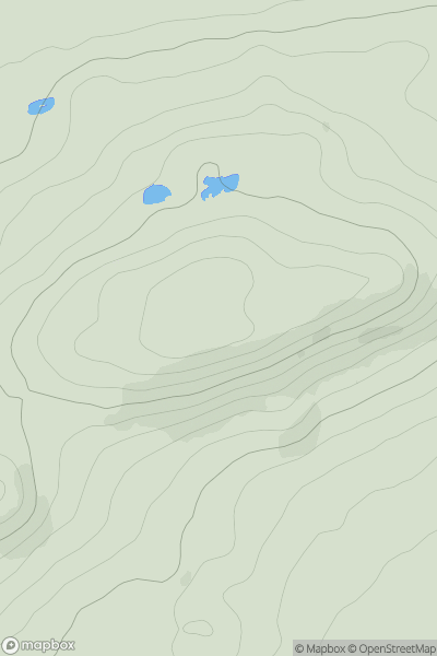 Thumbnail image for Dunnichen Hill showing contour plot for surrounding peak