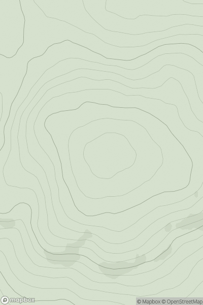 Thumbnail image for Mountherrick Hill showing contour plot for surrounding peak