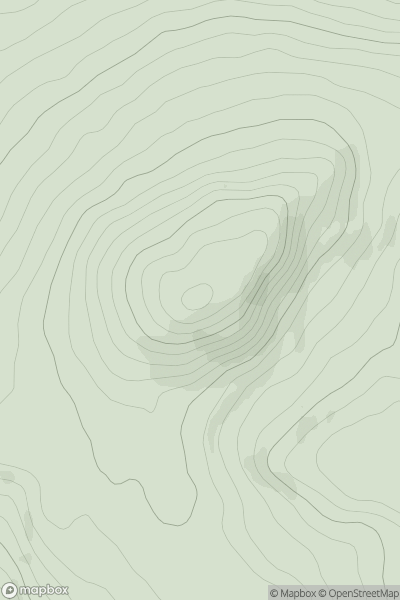 Thumbnail image for Benniguinea showing contour plot for surrounding peak