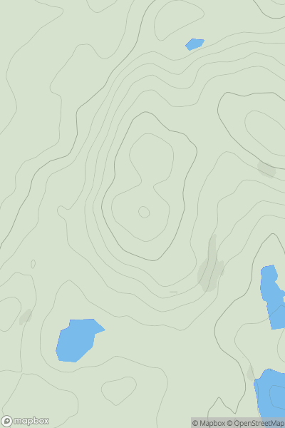 Thumbnail image for Meikle Dornell showing contour plot for surrounding peak