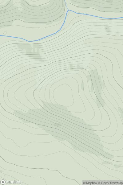 Thumbnail image for Knockenhair showing contour plot for surrounding peak