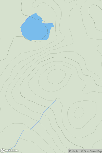 Thumbnail image for Lawglass showing contour plot for surrounding peak