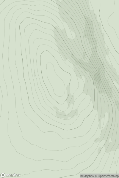 Thumbnail image for Lotus Hill showing contour plot for surrounding peak