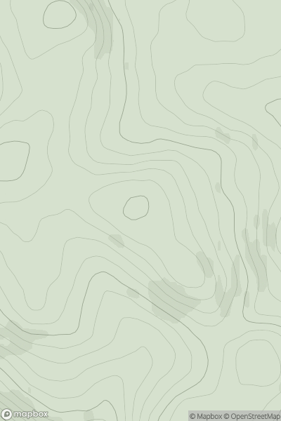Thumbnail image for Auchenbainzie Hill showing contour plot for surrounding peak