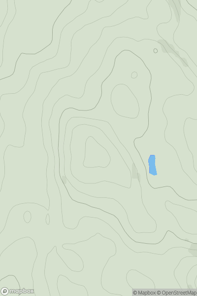 Thumbnail image for Tod Fell showing contour plot for surrounding peak