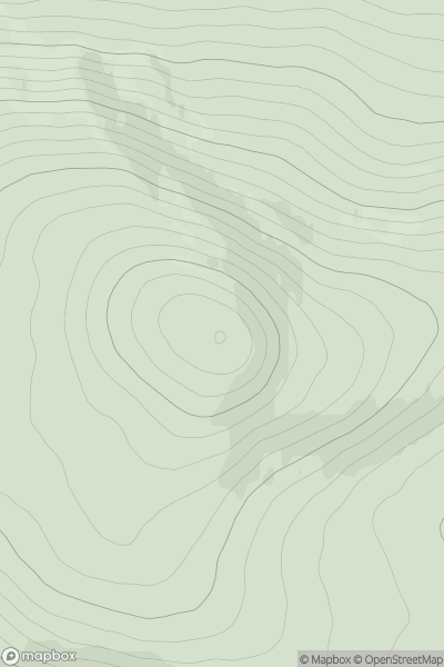 Thumbnail image for Kerloch showing contour plot for surrounding peak