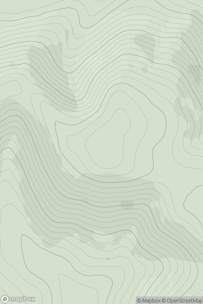 Thumbnail image for Riding Hill showing contour plot for surrounding peak