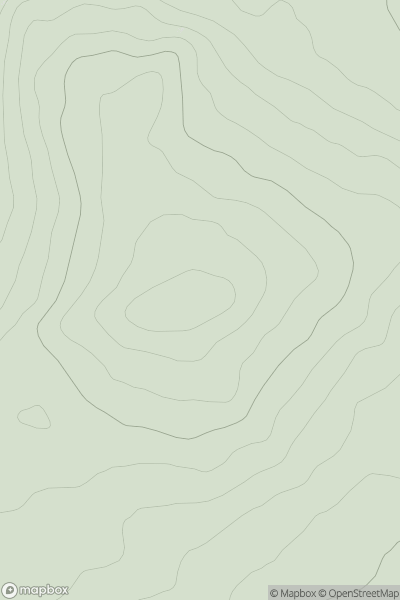 Thumbnail image for Legerwood Hill showing contour plot for surrounding peak