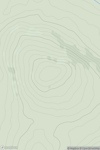 Thumbnail image for Gala Hill showing contour plot for surrounding peak