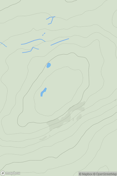 Thumbnail image for Airngath Hill showing contour plot for surrounding peak