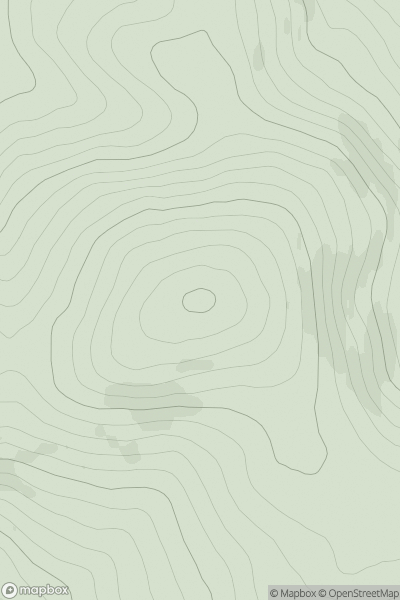 Thumbnail image for Craigmaid showing contour plot for surrounding peak