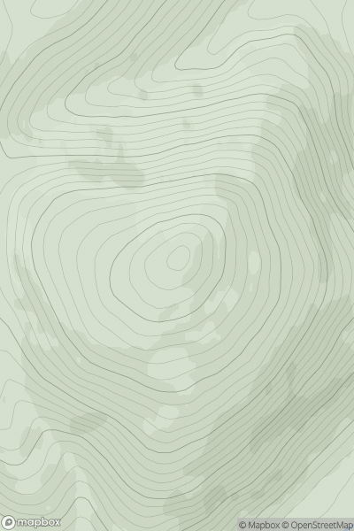 Thumbnail image for Worm Hill showing contour plot for surrounding peak