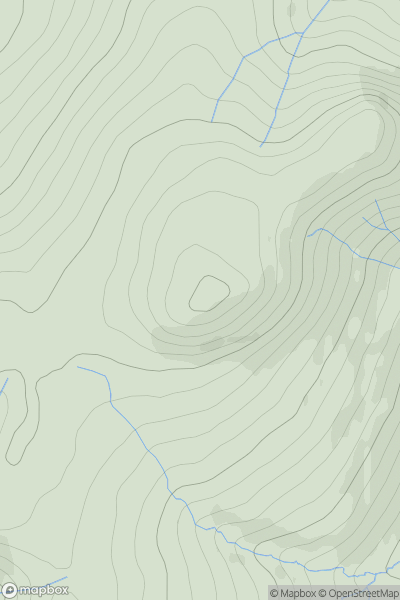 Thumbnail image for Skelfhill Pen showing contour plot for surrounding peak