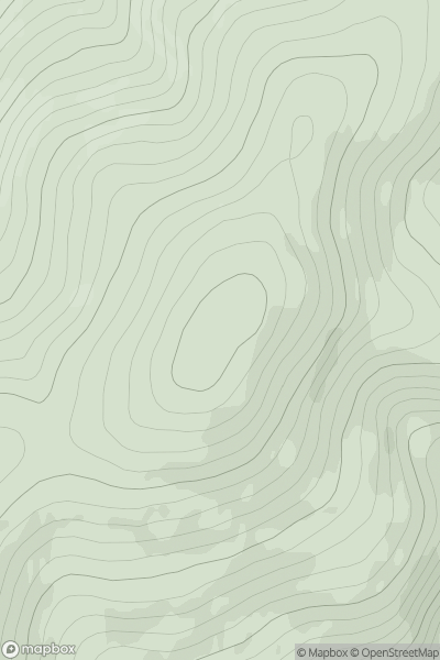 Thumbnail image for Nether Oliver Dod showing contour plot for surrounding peak