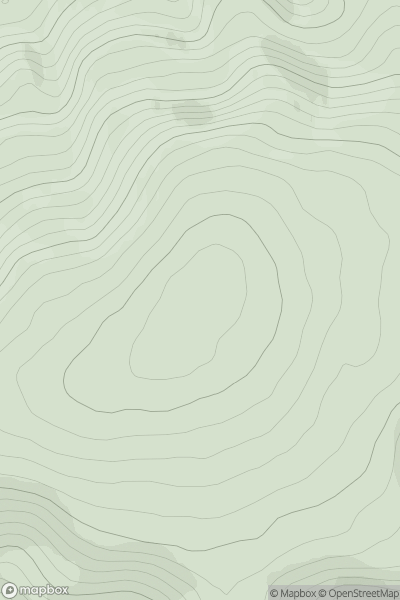 Thumbnail image for Strathfinella Hill showing contour plot for surrounding peak