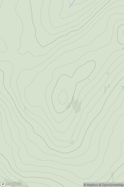 Thumbnail image for Venchen Hill showing contour plot for surrounding peak