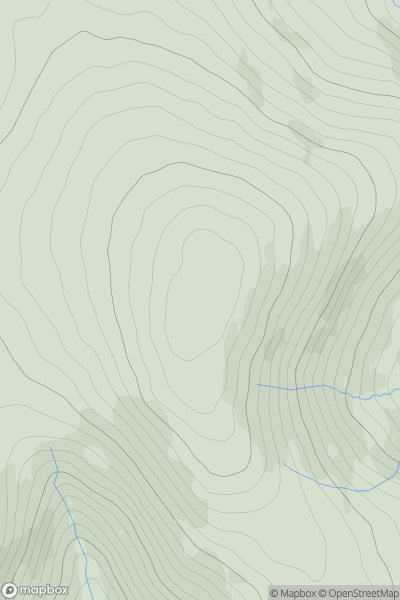 Thumbnail image for Colden showing contour plot for surrounding peak