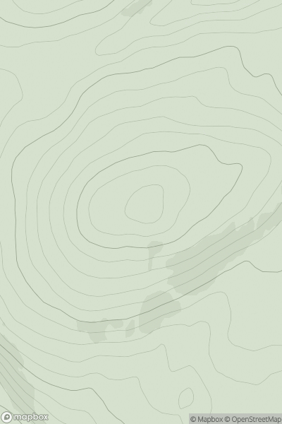 Thumbnail image for Cairn-mon-earn showing contour plot for surrounding peak