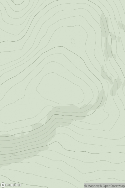 Thumbnail image for Hill of Goauch showing contour plot for surrounding peak