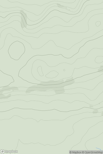 Thumbnail image for Bryn Pydew showing contour plot for surrounding peak