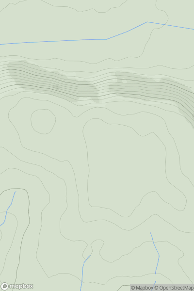 Thumbnail image for Penglais showing contour plot for surrounding peak