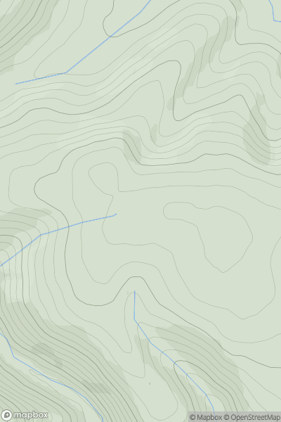 Thumbnail image for Lan Ddu Cilwenau showing contour plot for surrounding peak