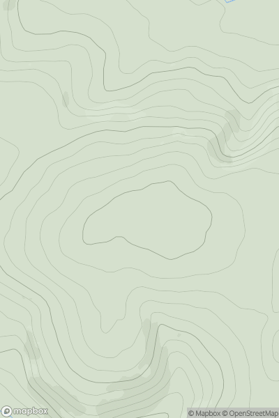 Thumbnail image for Banc Cwm-coed-ifor showing contour plot for surrounding peak
