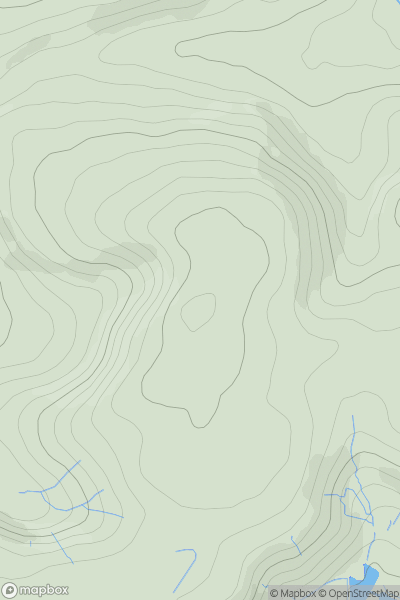 Thumbnail image for Penlan Voss showing contour plot for surrounding peak