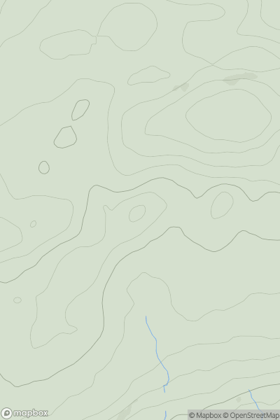 Thumbnail image for Banc y Llyn showing contour plot for surrounding peak