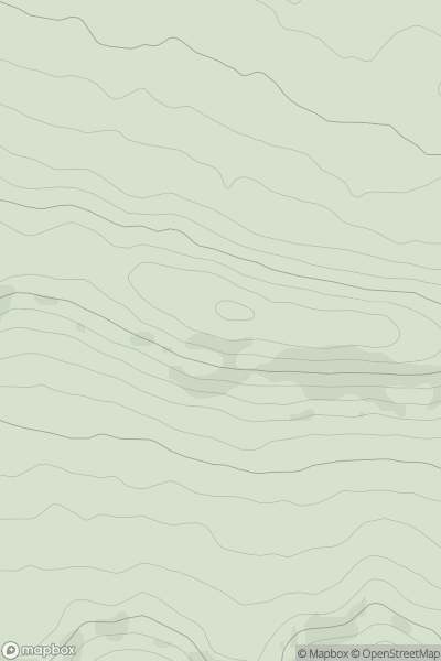 Thumbnail image for Cefn Bryn showing contour plot for surrounding peak