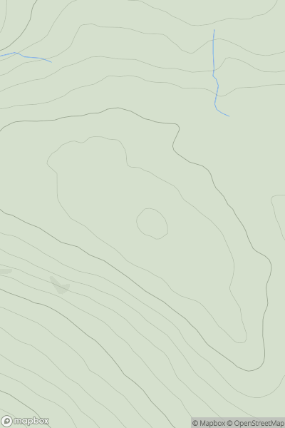 Thumbnail image for Sandale Hill showing contour plot for surrounding peak