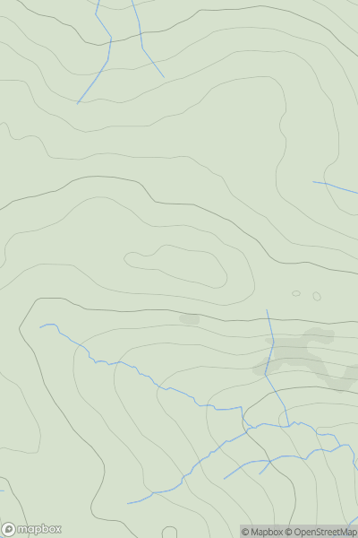 Thumbnail image for Sleddale Forest showing contour plot for surrounding peak