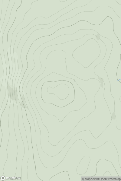 Thumbnail image for Benson Knott showing contour plot for surrounding peak