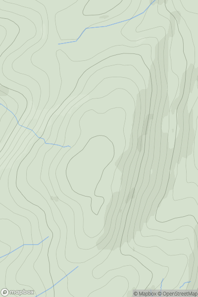 Thumbnail image for Black Brows showing contour plot for surrounding peak