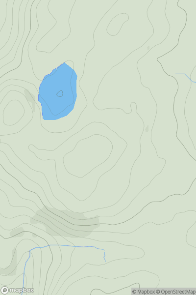 Thumbnail image for Grassgarth Heights showing contour plot for surrounding peak