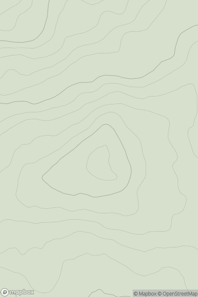 Thumbnail image for Pontop Pike showing contour plot for surrounding peak